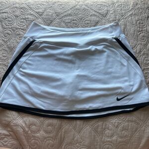 Nike Women's Mini Skirt in White and Black